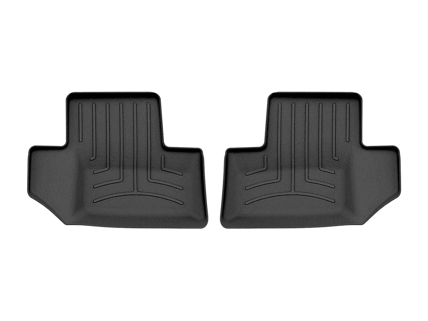 WeatherTech FloorLinerTM HP; Black; Rear 445733IM thumbnail 0