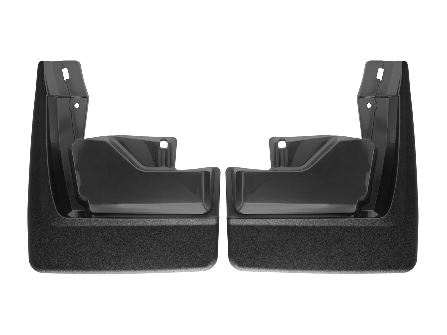 WeatherTech MudFlap No-Drill DigitalFit; Black 110119 thumbnail 1