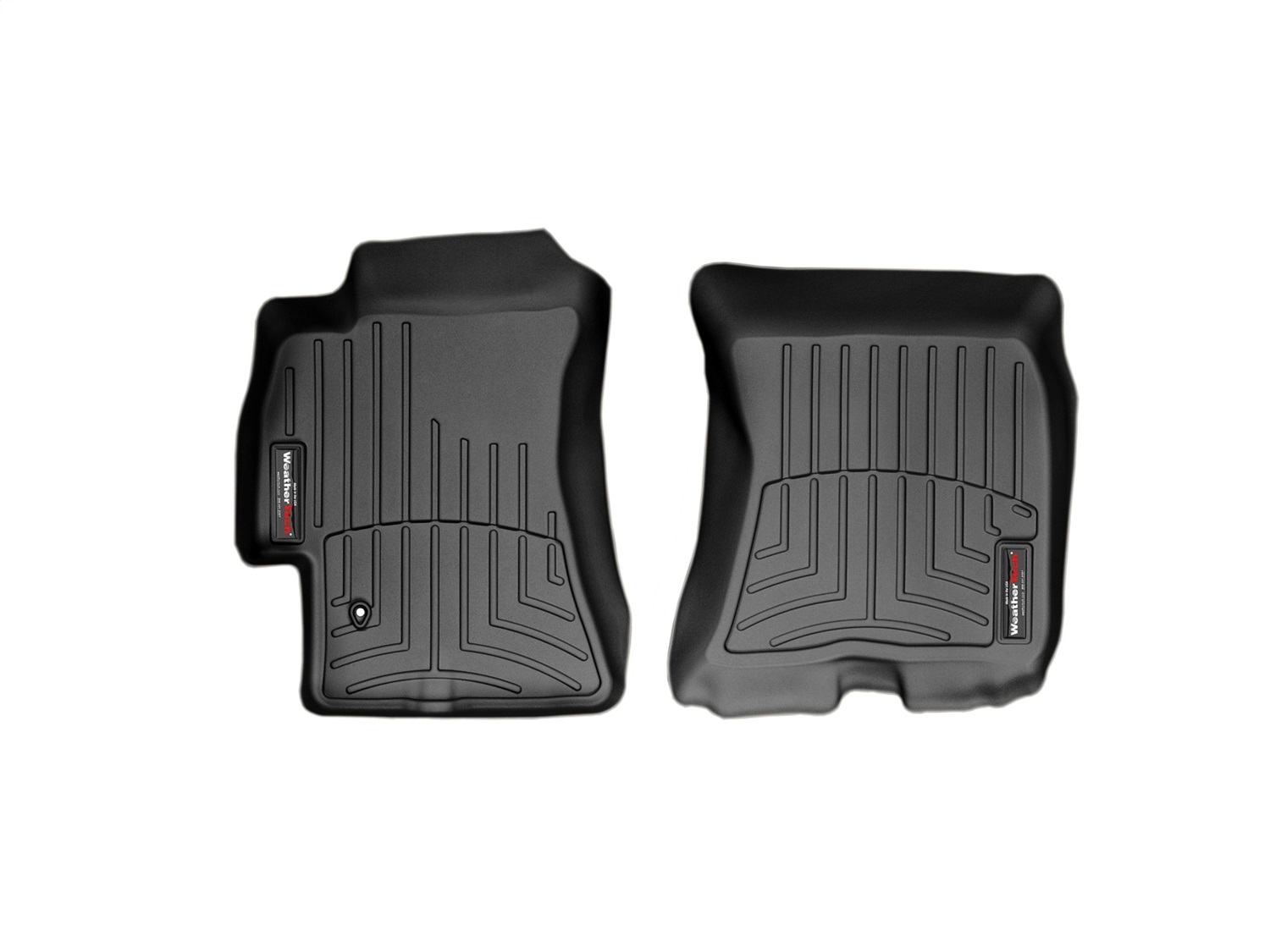 WeatherTech FloorLinerTM DigitalFit; Black; Front 440831 thumbnail 1