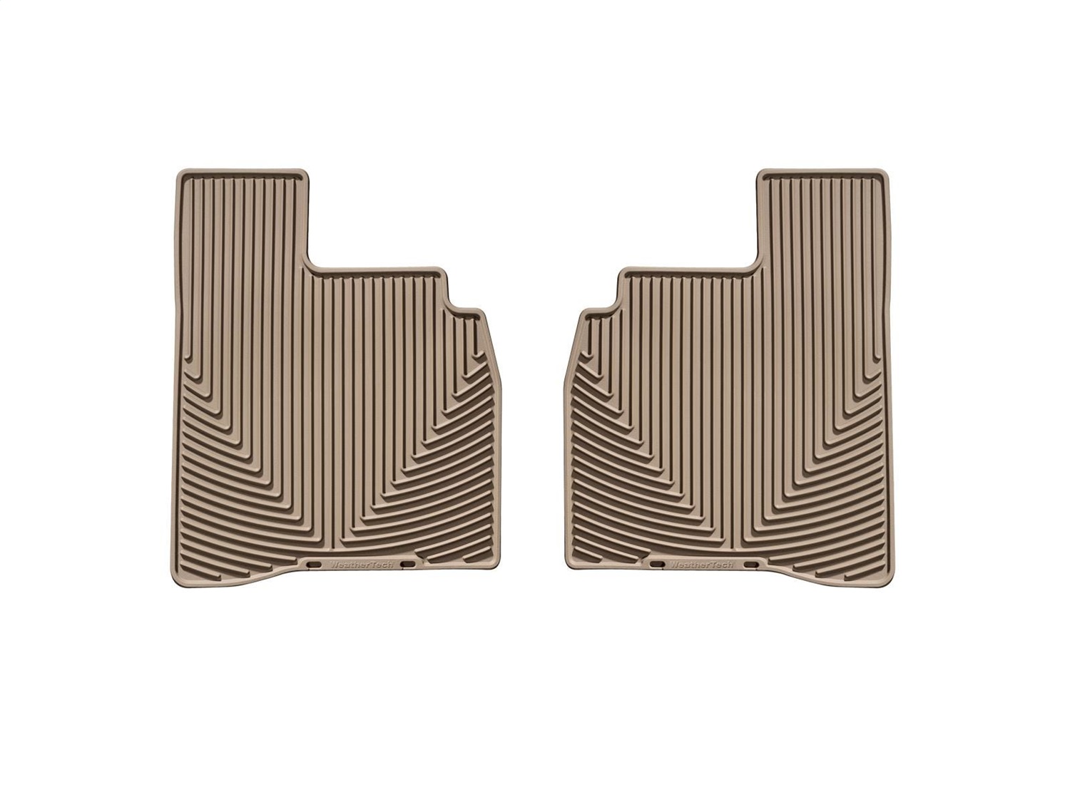 WeatherTech All Weather Floor Mats; Tan; Rear W95TN thumbnail 0