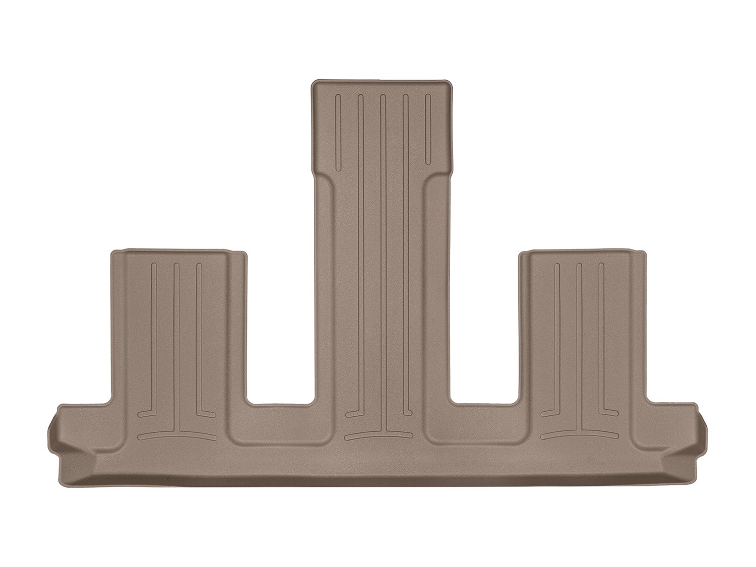 WeatherTech FloorLinerTM DigitalFit; Tan; Rear 458864 thumbnail 0