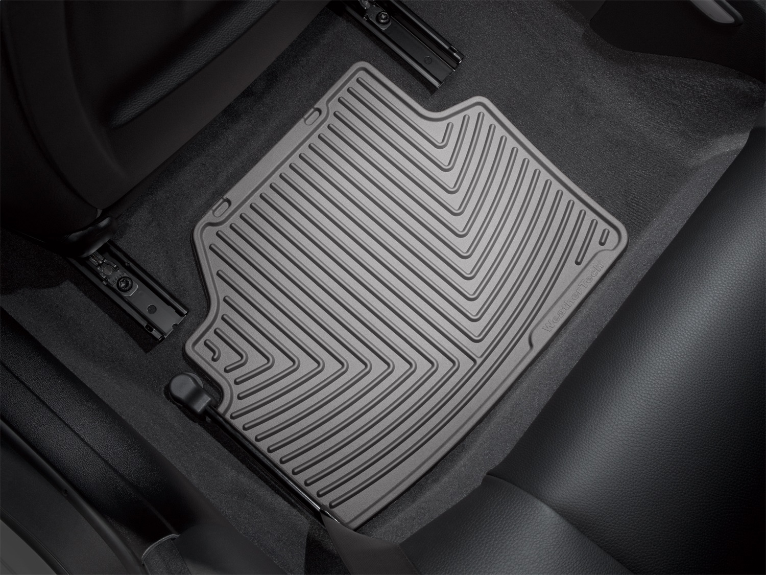 WeatherTech All Weather Floor Mats; Gray; Rear W142GR thumbnail 0