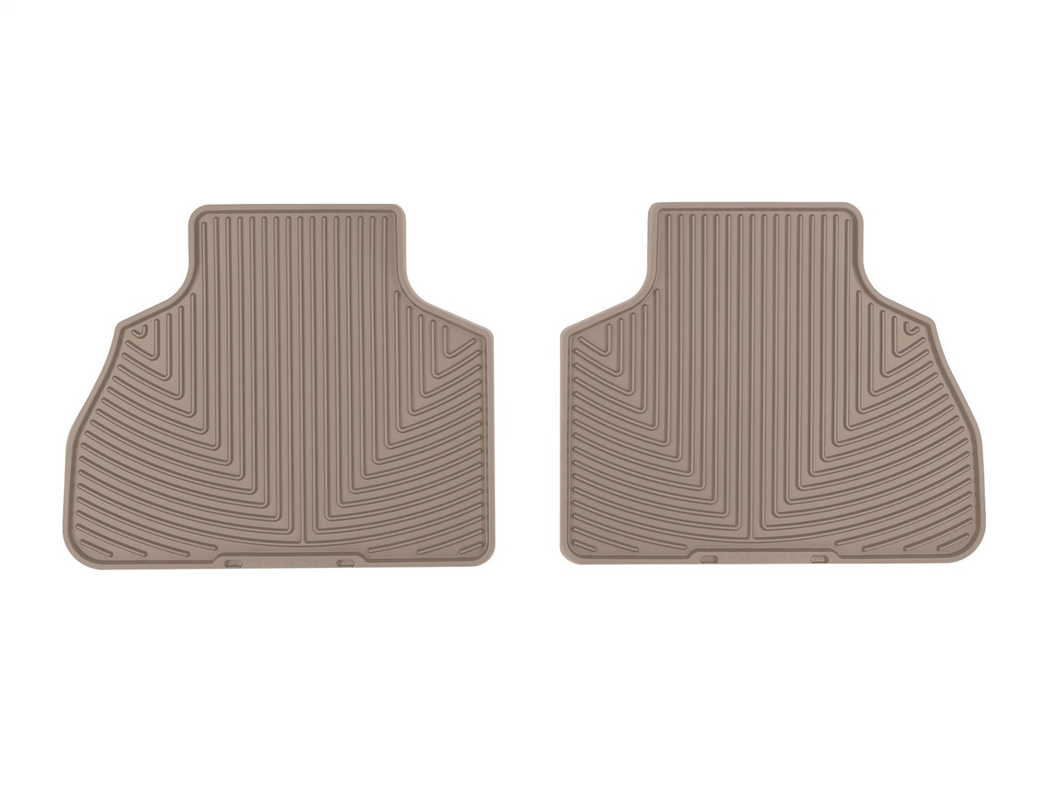 WeatherTech All Weather Floor Mats; Tan; Rear W638TN thumbnail 0
