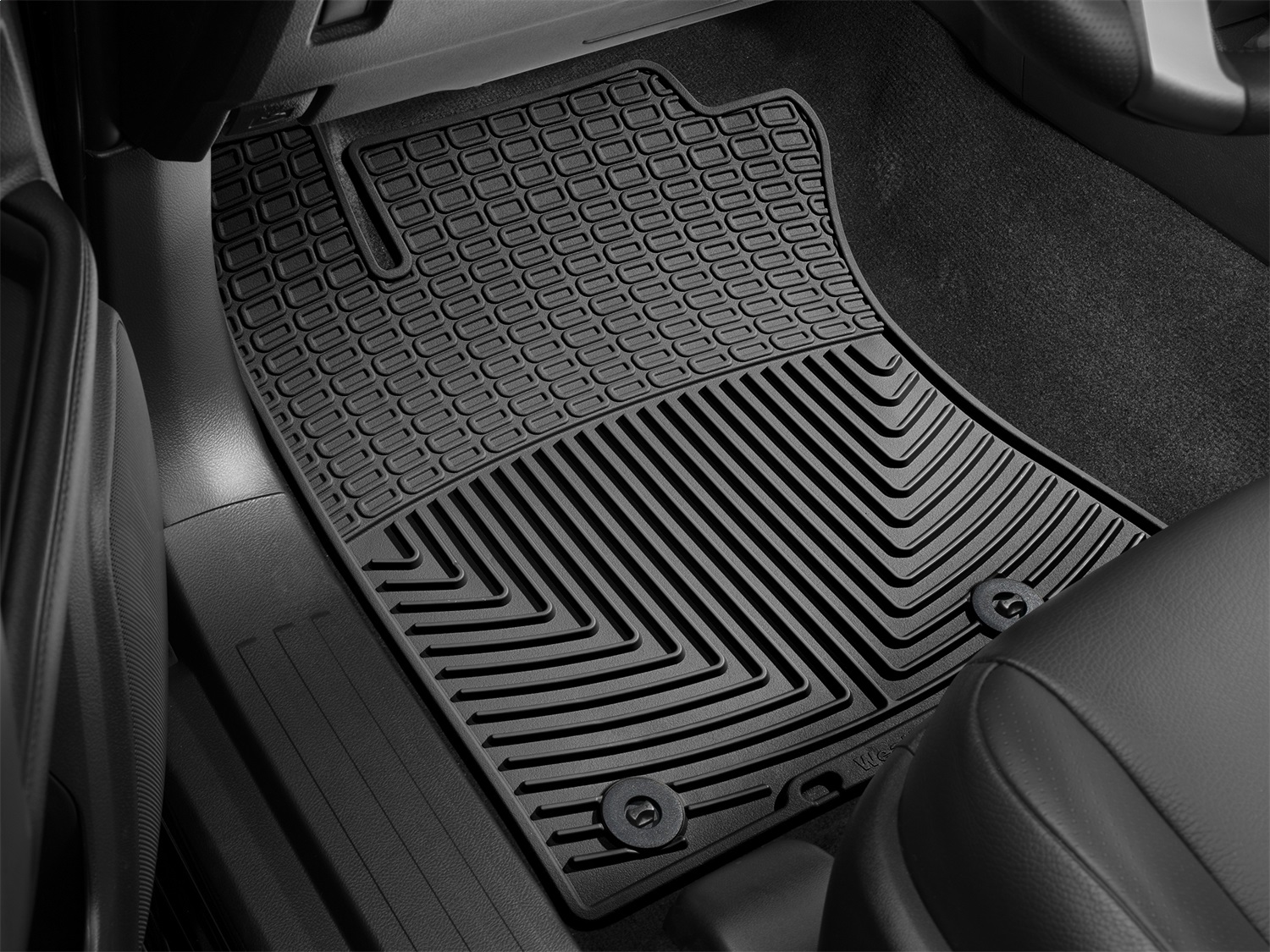 WeatherTech All Weather Floor Mats; Black; Front W307 thumbnail 1