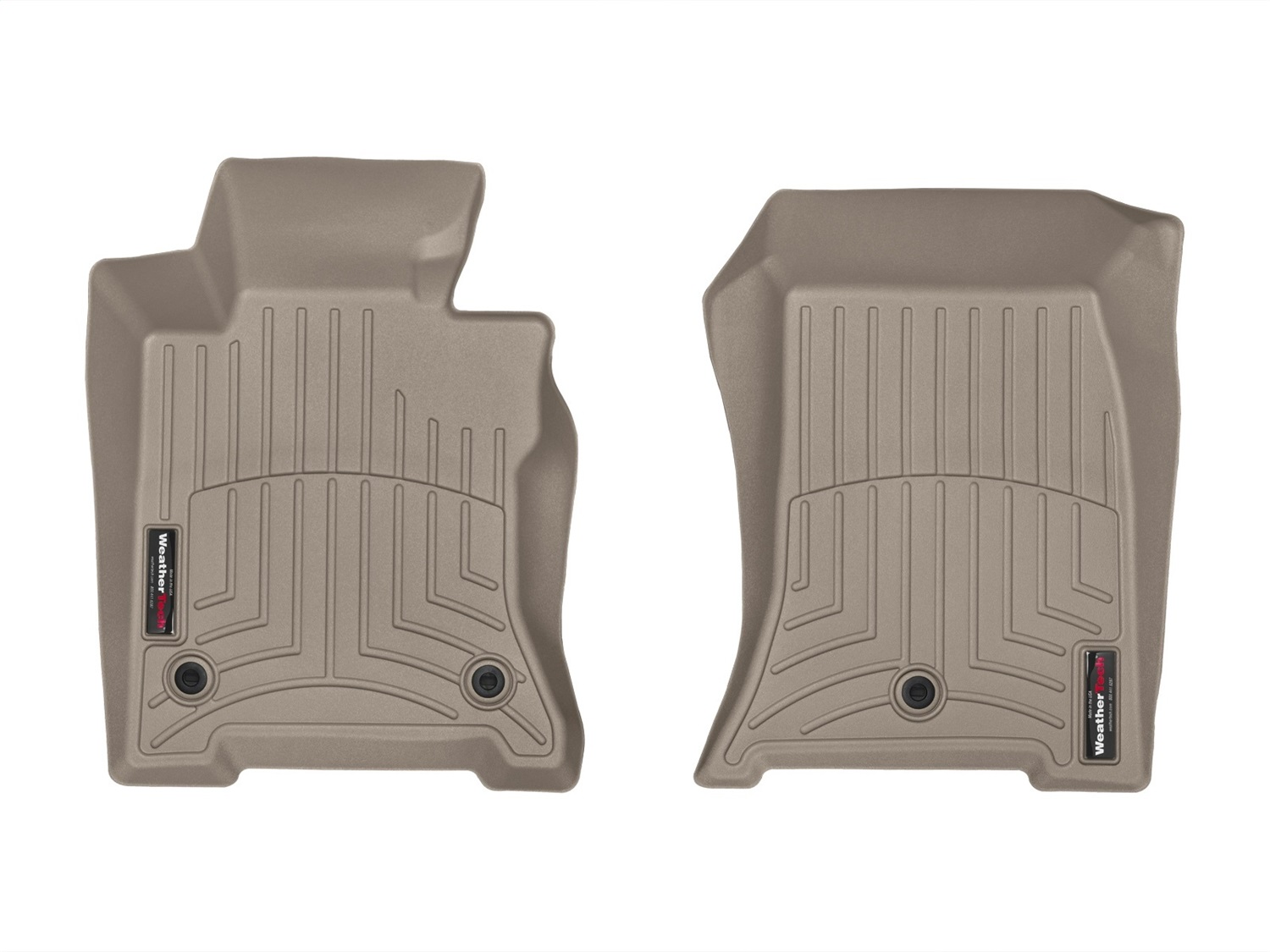 WeatherTech FloorLinerTM DigitalFit; Tan; Front 455351 thumbnail 0