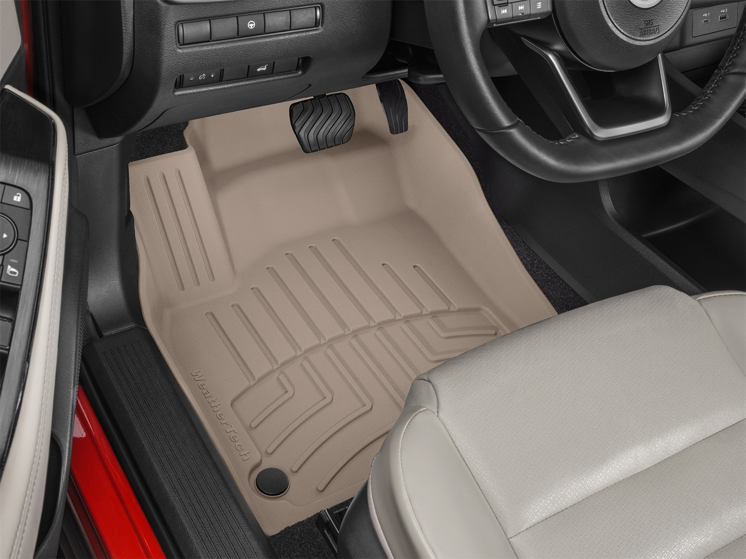 WeatherTech FloorLinerTM HP; Tan; Front 4516441IM thumbnail 1