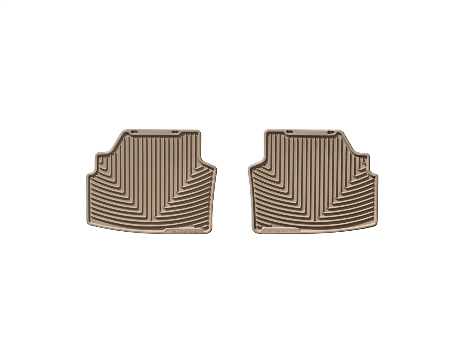 WeatherTech All Weather Floor Mats; Tan; Rear W142TN thumbnail 1