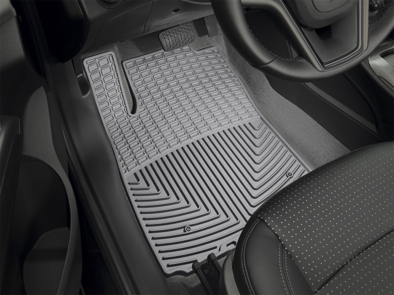 WeatherTech All Weather Floor Mats; Gray; Front W276GR thumbnail 1