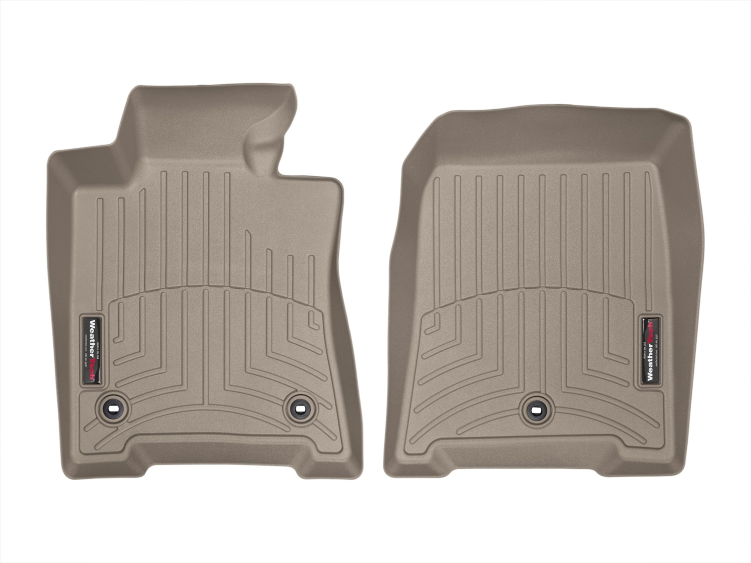 WeatherTech FloorLinerTM DigitalFit; Tan; Front 455361 thumbnail 0