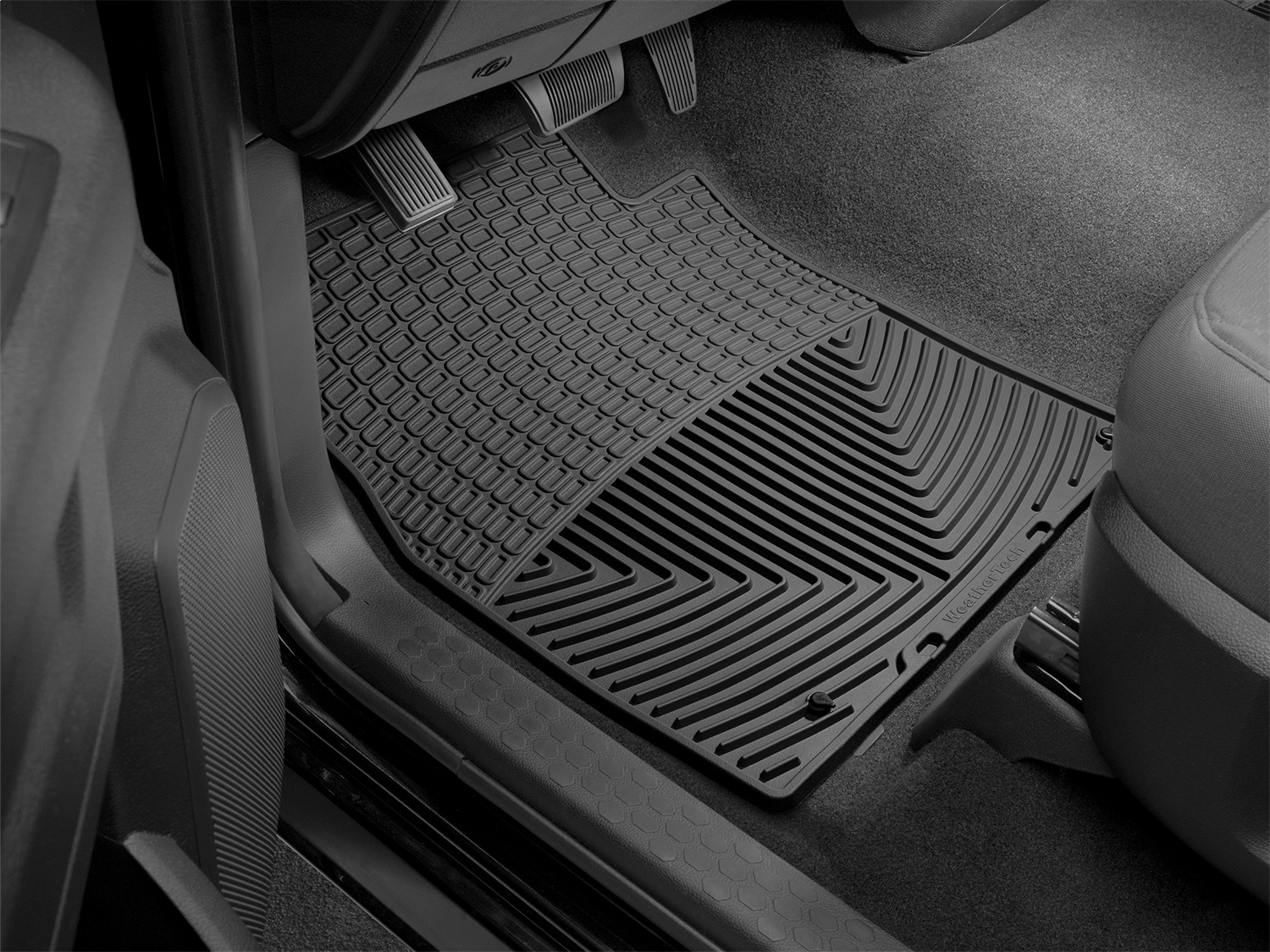 WeatherTech All Weather Floor Mats; Black; Front W337 thumbnail 1