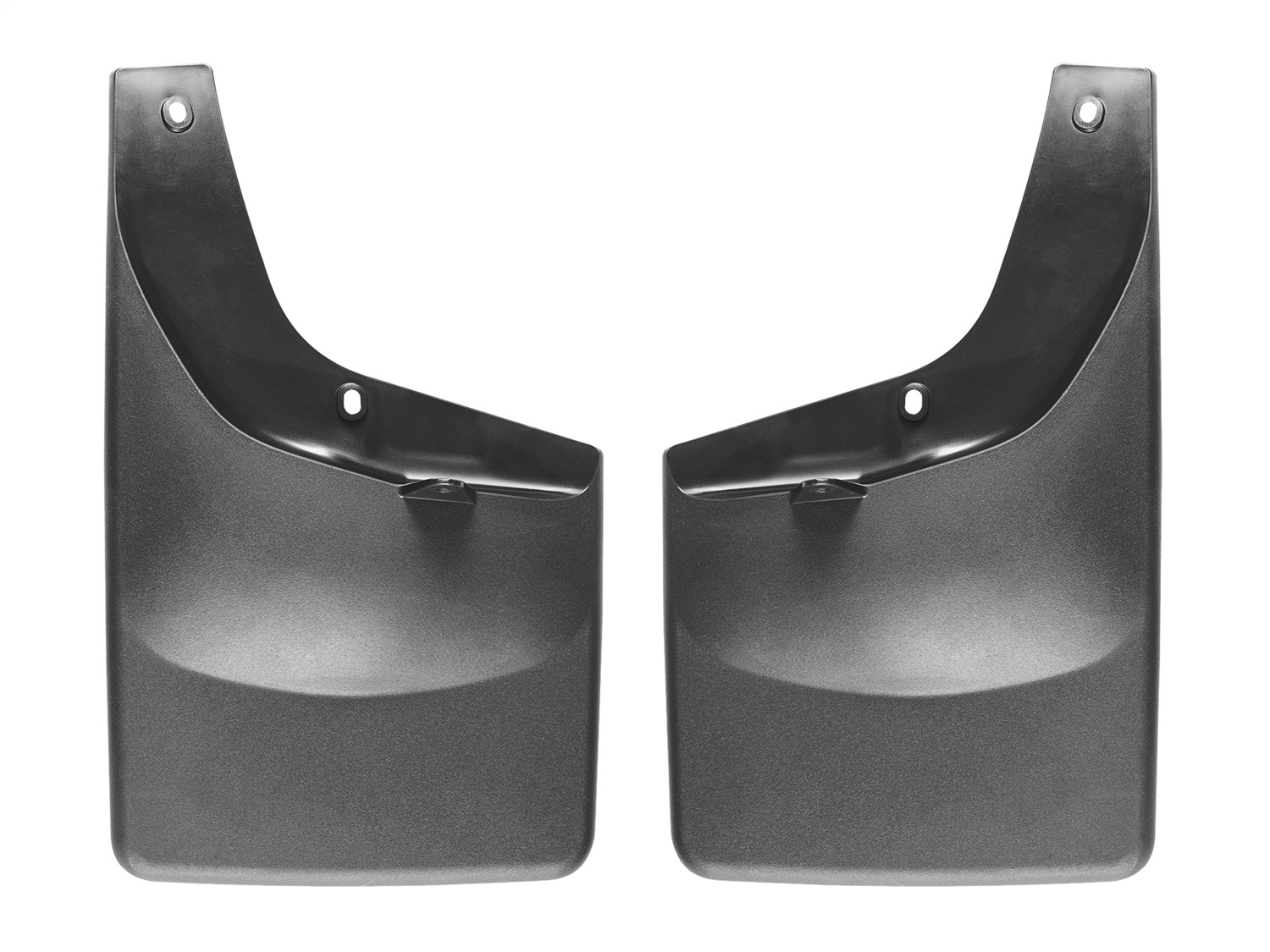 WeatherTech MudFlap No-Drill DigitalFit; Black 110031 thumbnail 1