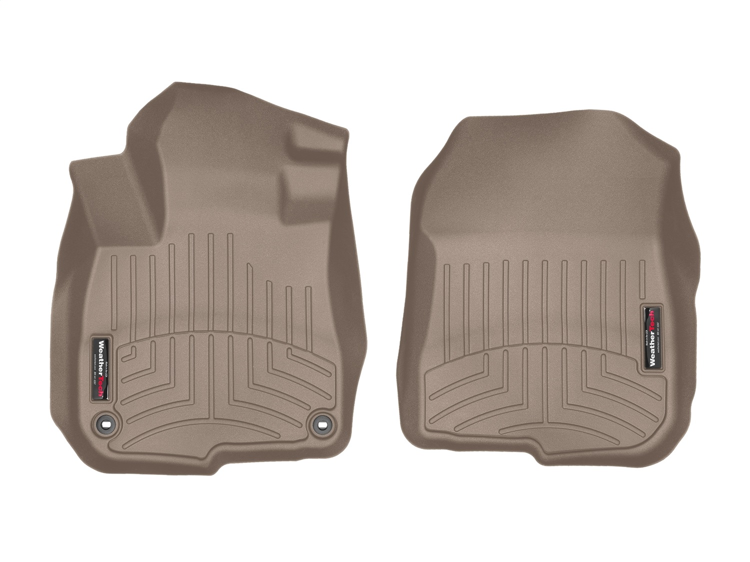 WeatherTech FloorLinerTM DigitalFit; Tan; Front 4511101 thumbnail 1