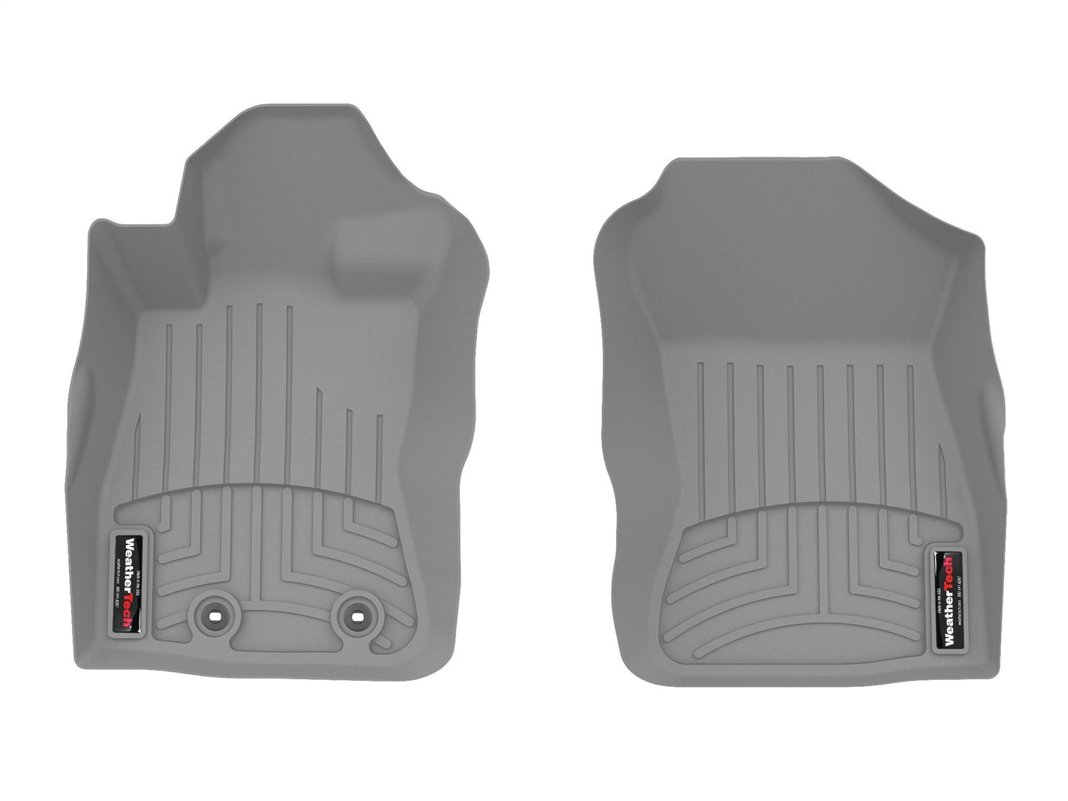 WeatherTech FloorLinerTM DigitalFit; Gray; Front 4618141 thumbnail 0