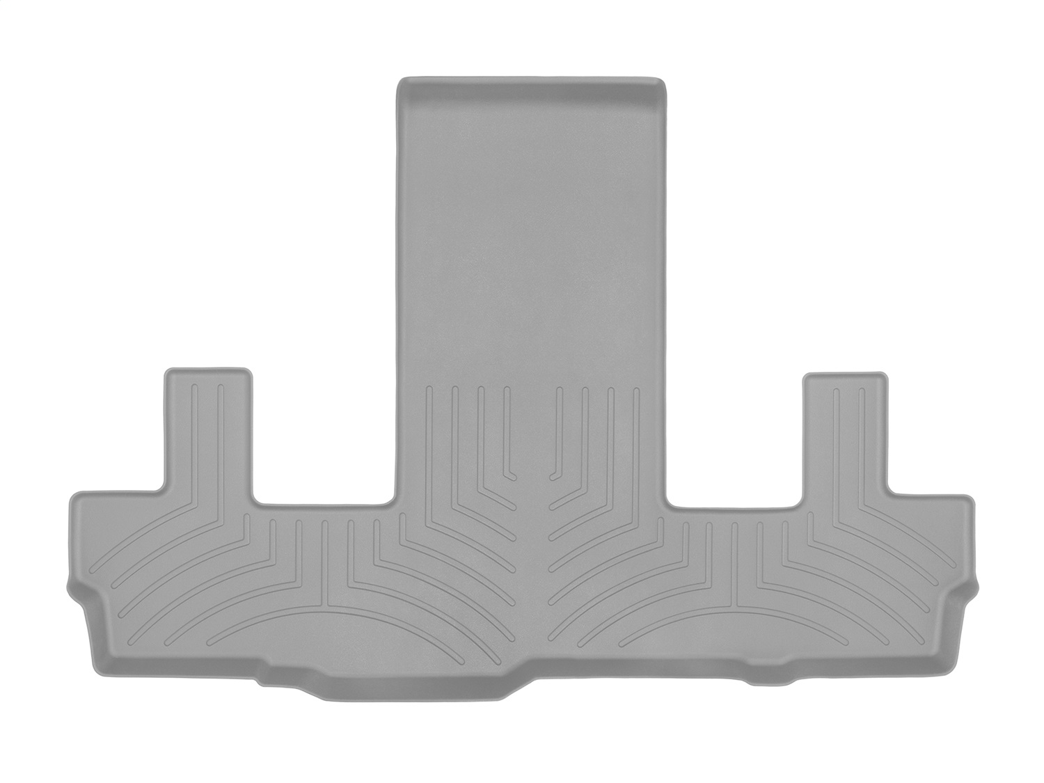 WeatherTech FloorLinerTM DigitalFit; Gray; Rear 4616325 thumbnail 0