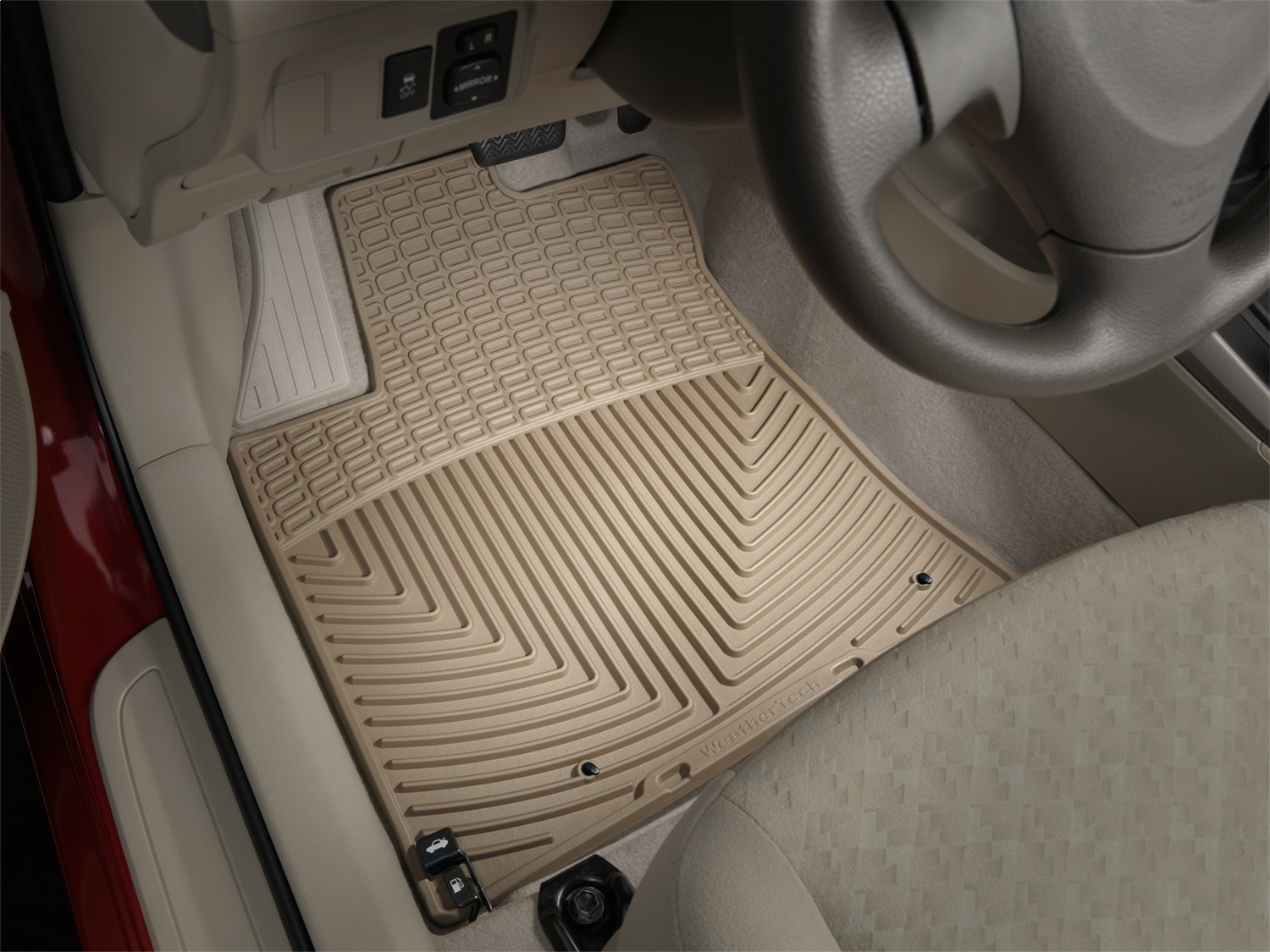 WeatherTech All Weather Floor Mats; Tan; Front W96TN thumbnail 0