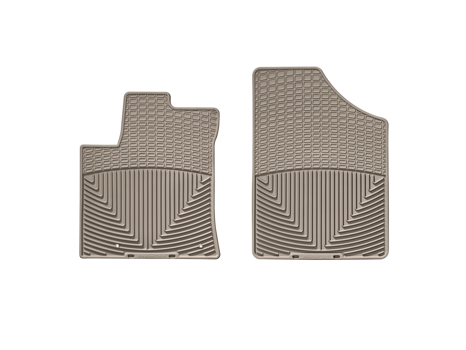 WeatherTech All Weather Floor Mats; Tan; Front W96TN thumbnail 1