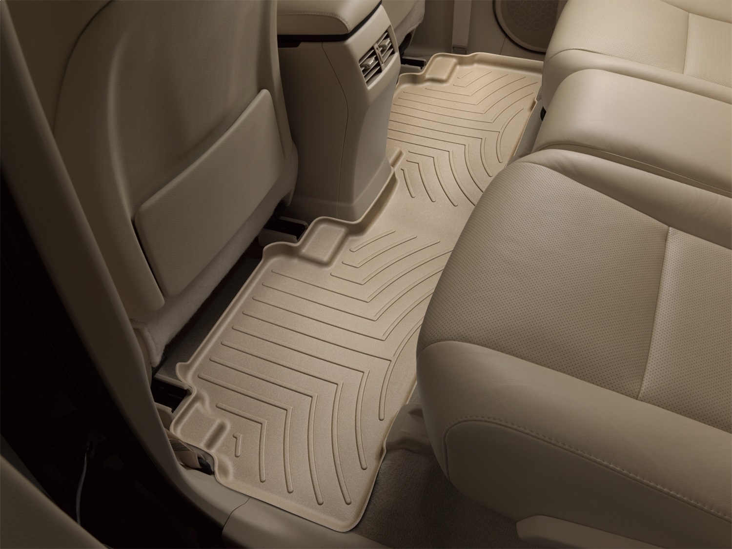 WeatherTech FloorLinerTM DigitalFit; Tan; Rear 452292 thumbnail 0