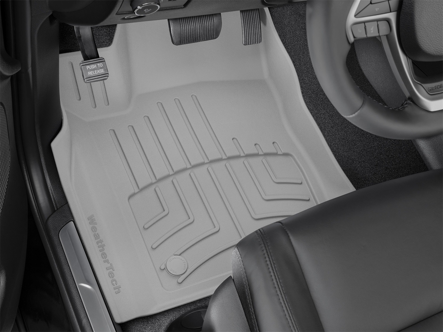 WeatherTech FloorLinerTM HP; Gray; Front 469301IM thumbnail 1