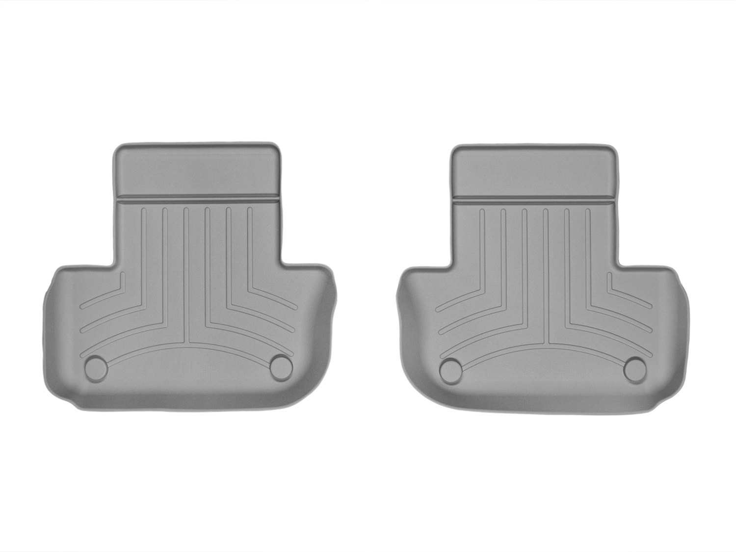 WeatherTech FloorLinerTM DigitalFit; Gray; Rear 465653 thumbnail 0