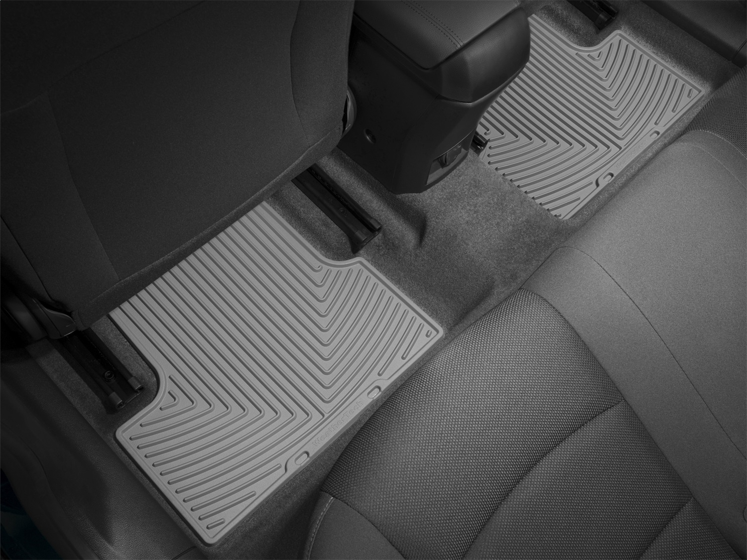 WeatherTech All Weather Floor Mats; Gray; Rear W277GR thumbnail 0