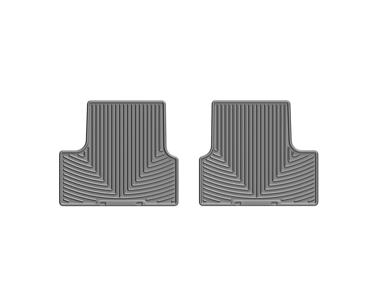 WeatherTech All Weather Floor Mats; Gray; Rear W277GR thumbnail 1