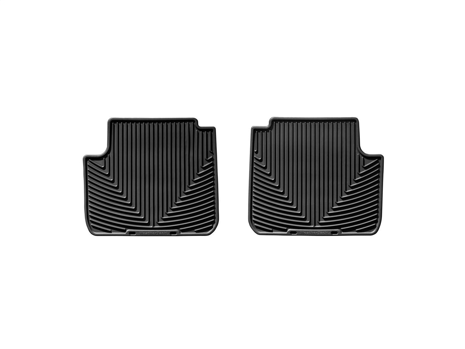 WeatherTech All Weather Floor Mats; Black; Rear W106 thumbnail 1