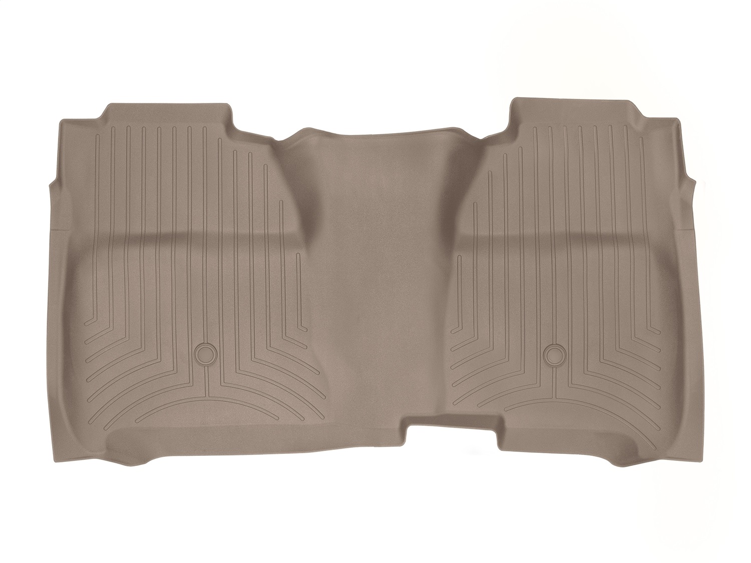 WeatherTech FloorLinerTM DigitalFit; Tan; Rear; Full Coverage 455422 thumbnail 0
