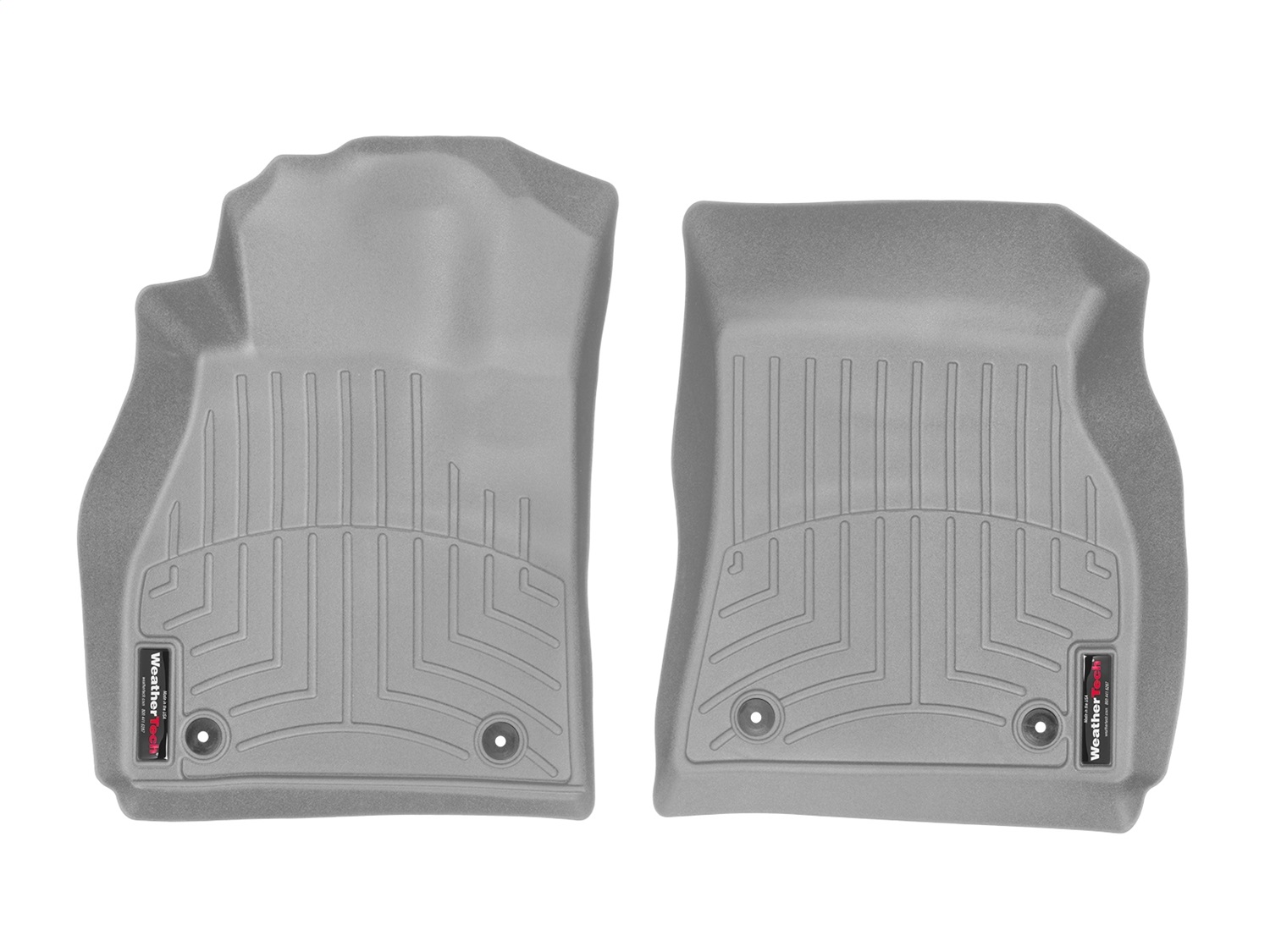WeatherTech FloorLinerTM DigitalFit; Gray; Front 469351 thumbnail 0