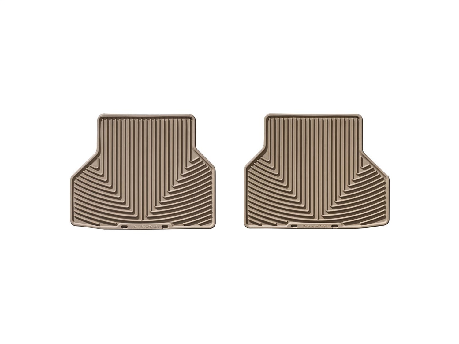 WeatherTech All Weather Floor Mats; Tan; Rear W143TN thumbnail 1