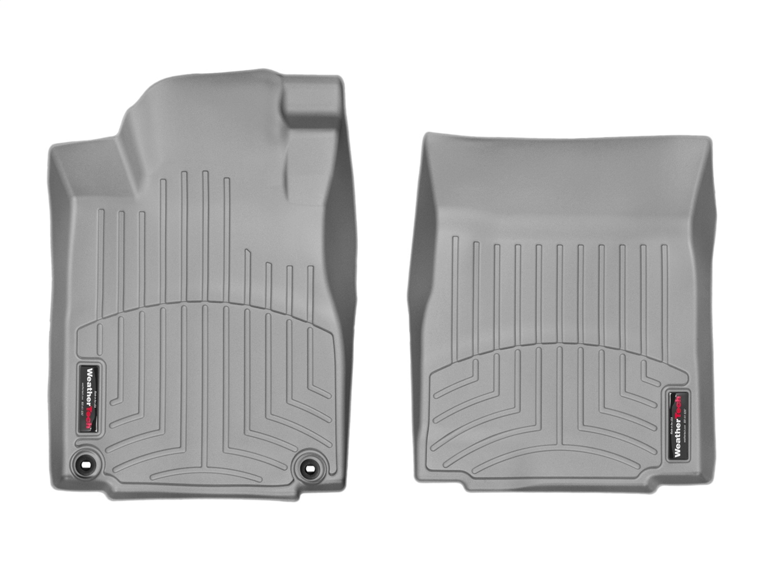 WeatherTech FloorLinerTM DigitalFit; Gray; Front 467371 thumbnail 0