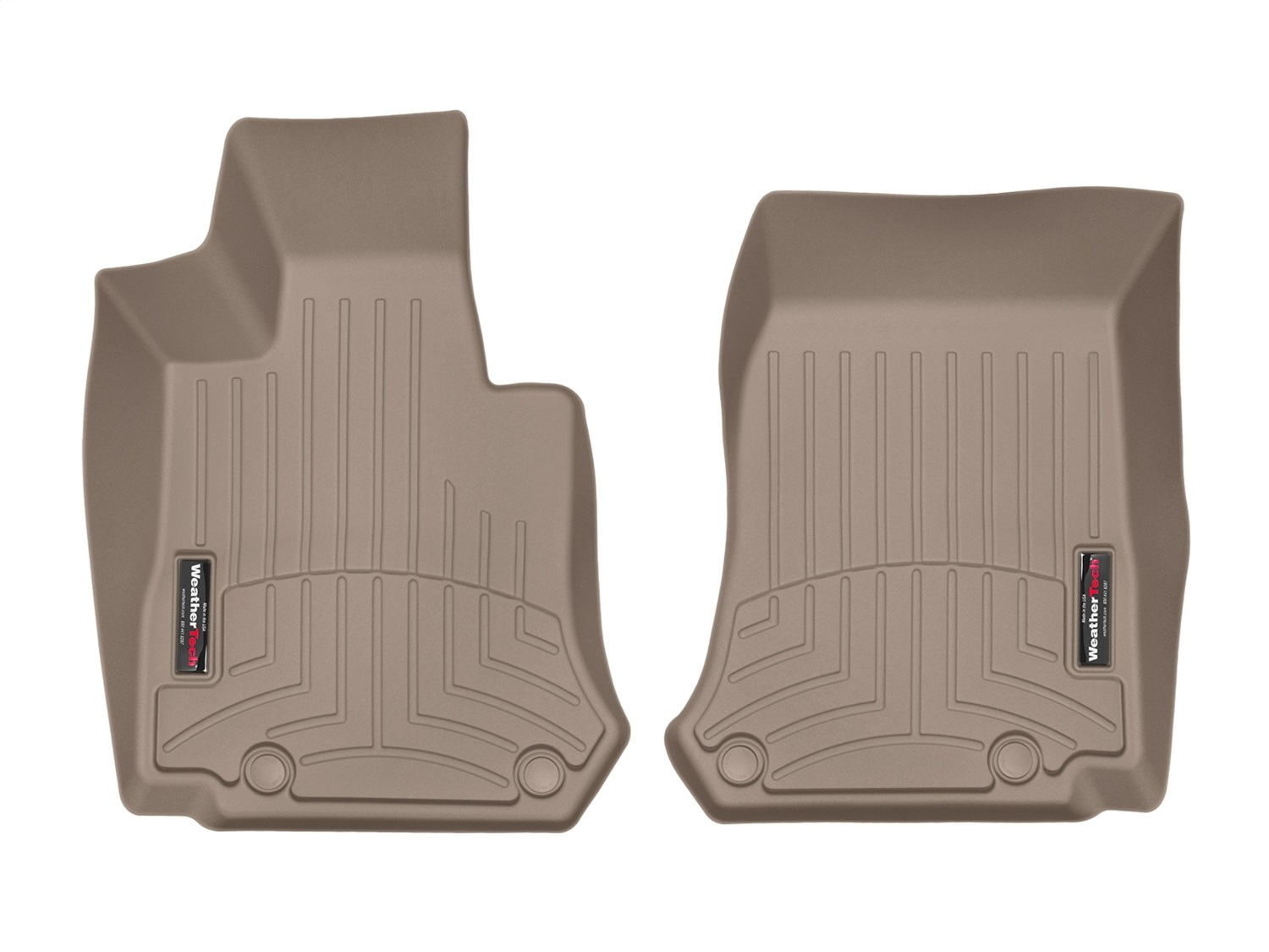 WeatherTech FloorLinerTM DigitalFit; Tan; Front 458981 thumbnail 0