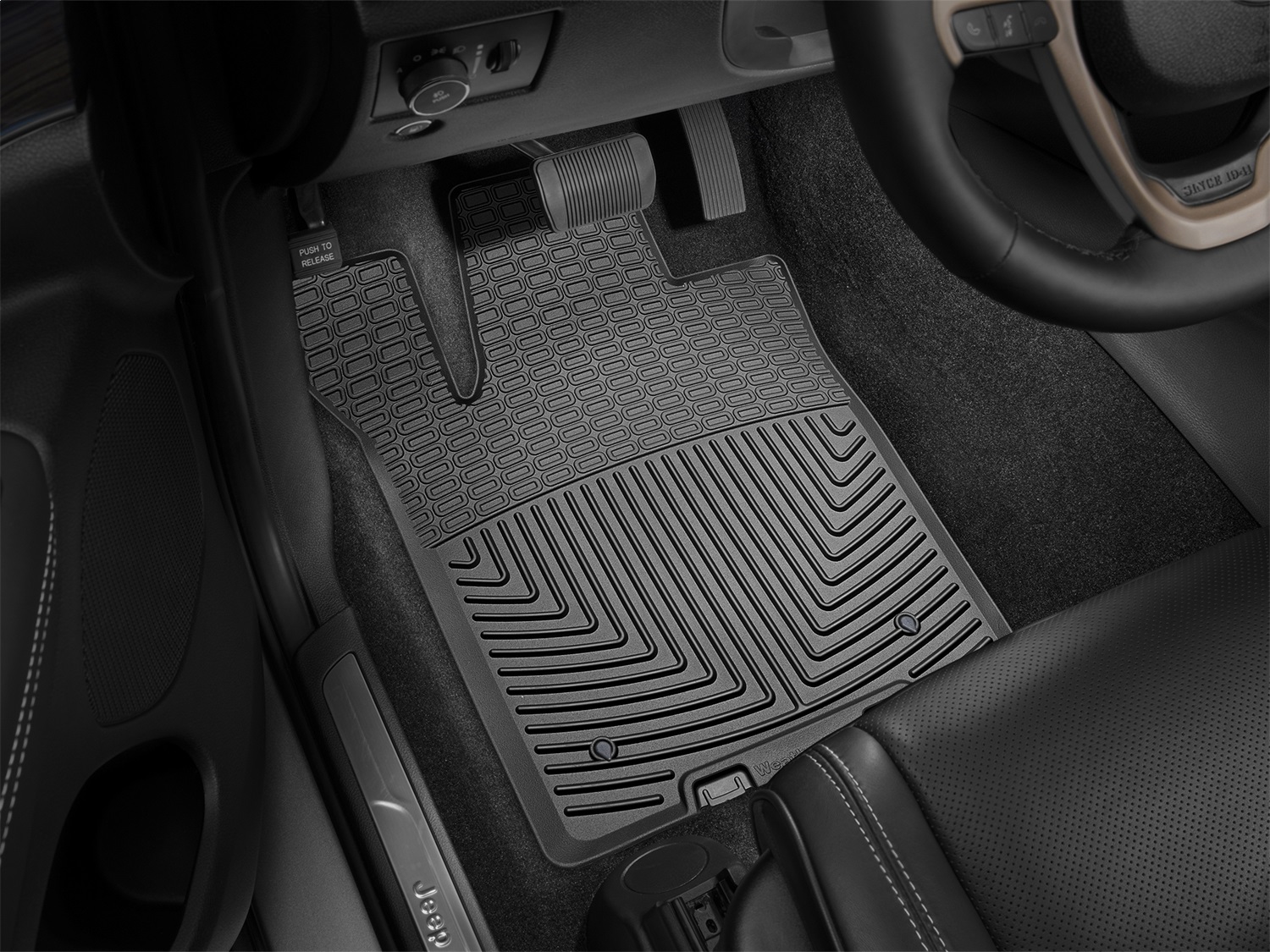 WeatherTech All Weather Floor Mats; Black; Front W338 thumbnail 0