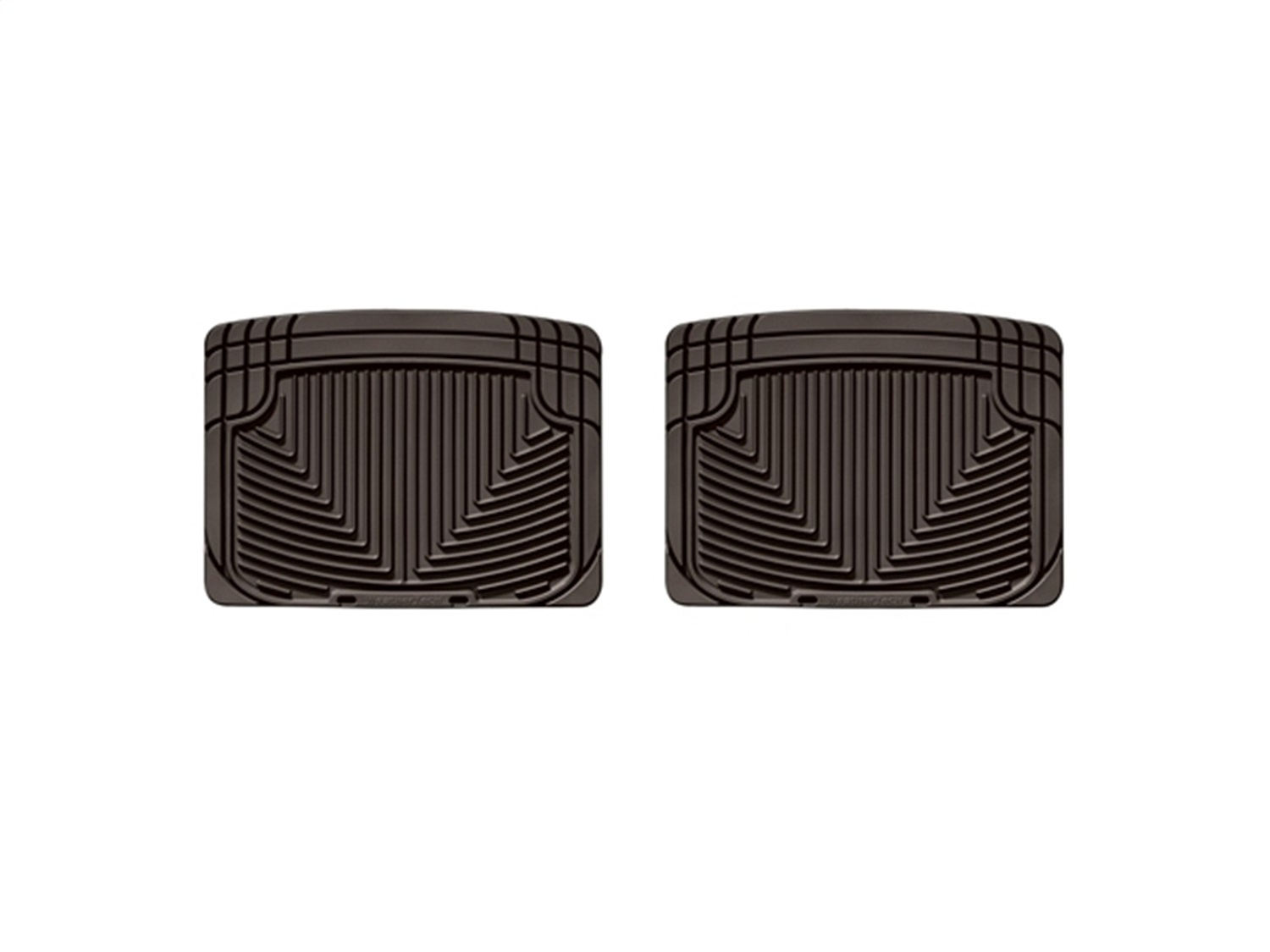 WeatherTech All Weather Floor Mats; Cocoa; Rear W20CO thumbnail 1