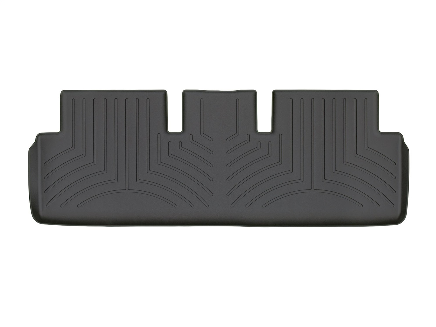 WeatherTech FloorLinerTM DigitalFit; Black; Rear 4412202 thumbnail 1