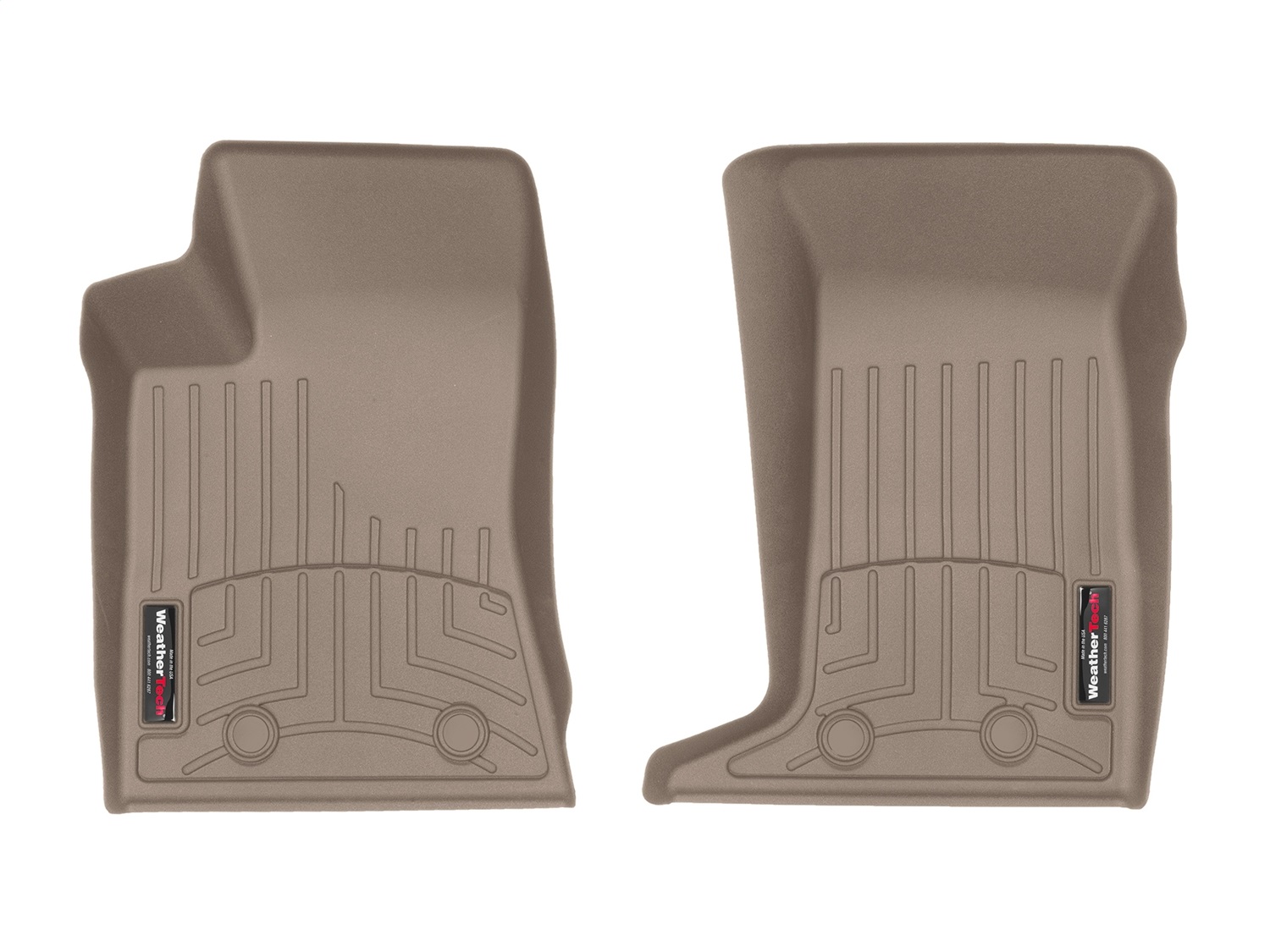 WeatherTech FloorLinerTM DigitalFit; Tan; Front 4511121 thumbnail 0