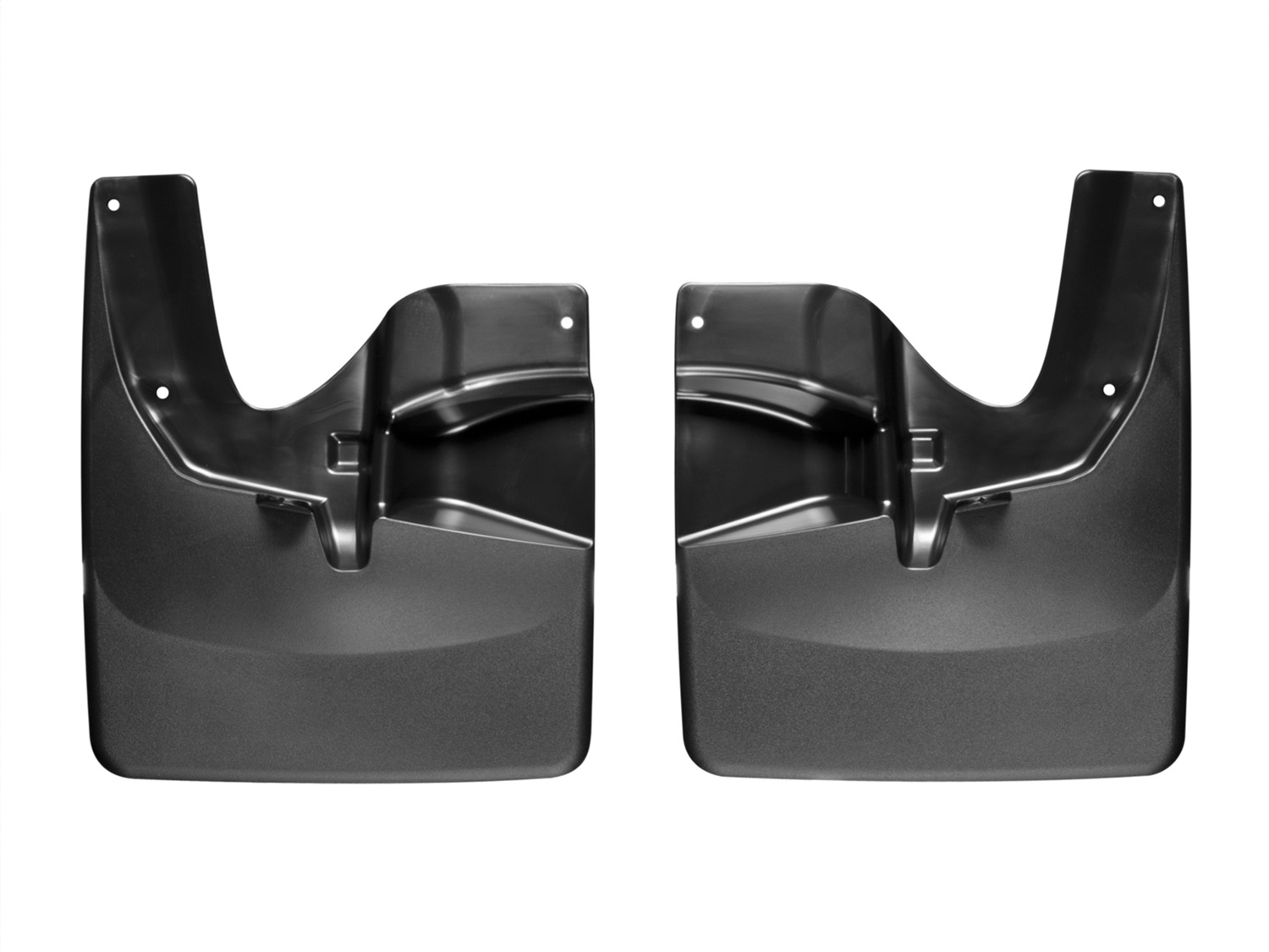 WeatherTech MudFlap No-Drill DigitalFit; Black 110034 thumbnail 1