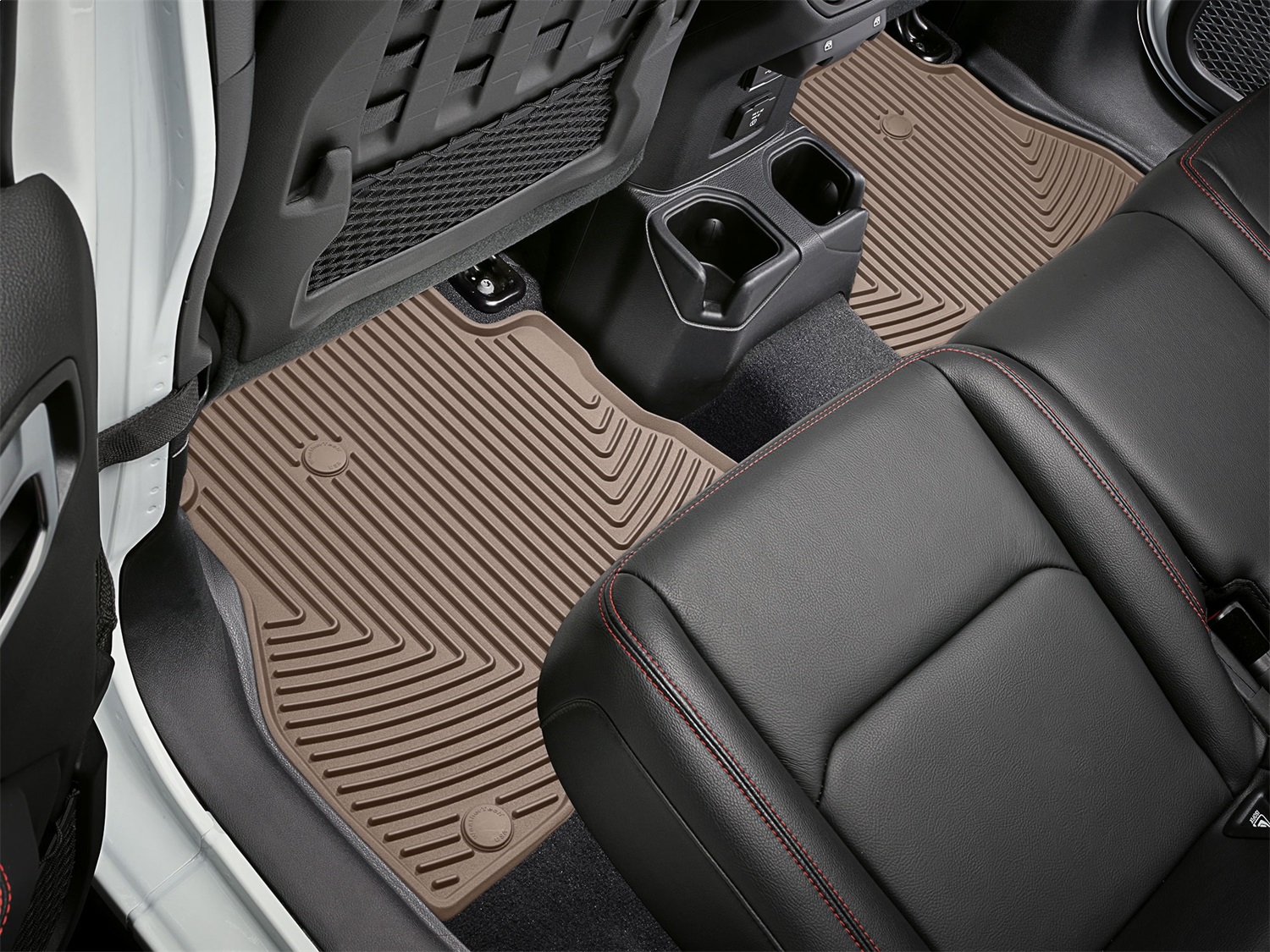 WeatherTech All Weather Floor Mats; Tan; Rear W511TN thumbnail 1
