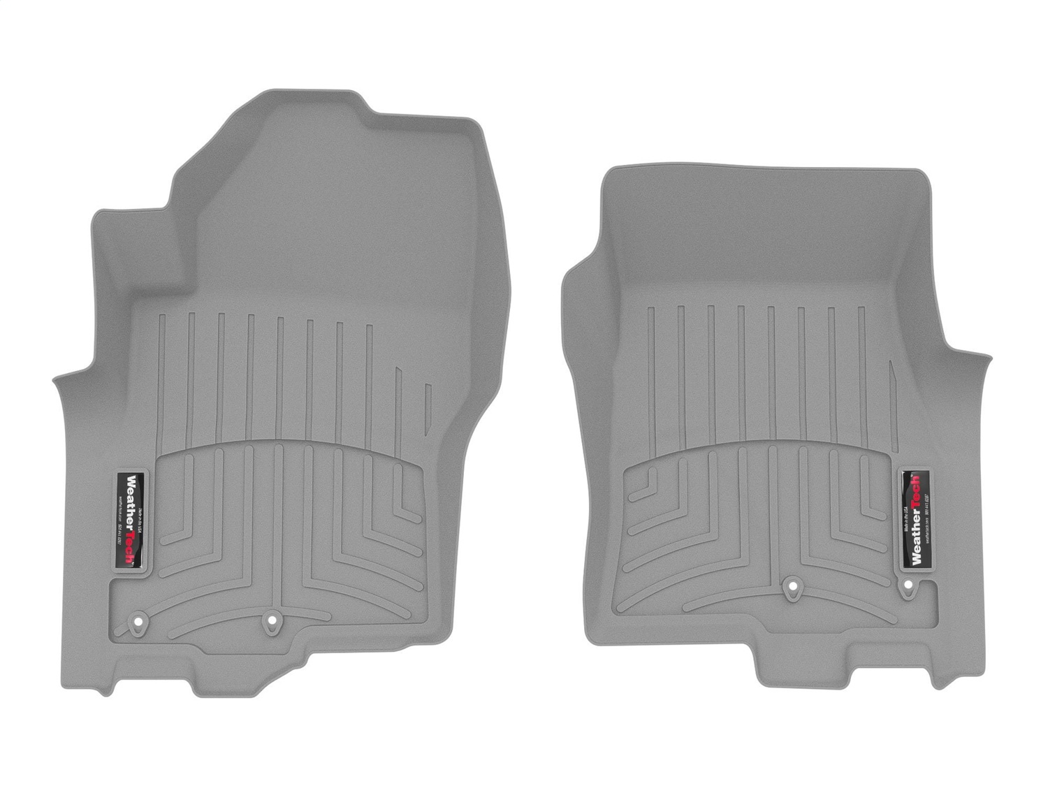 WeatherTech FloorLinerTM DigitalFit; Gray; Front 4617051 thumbnail 0