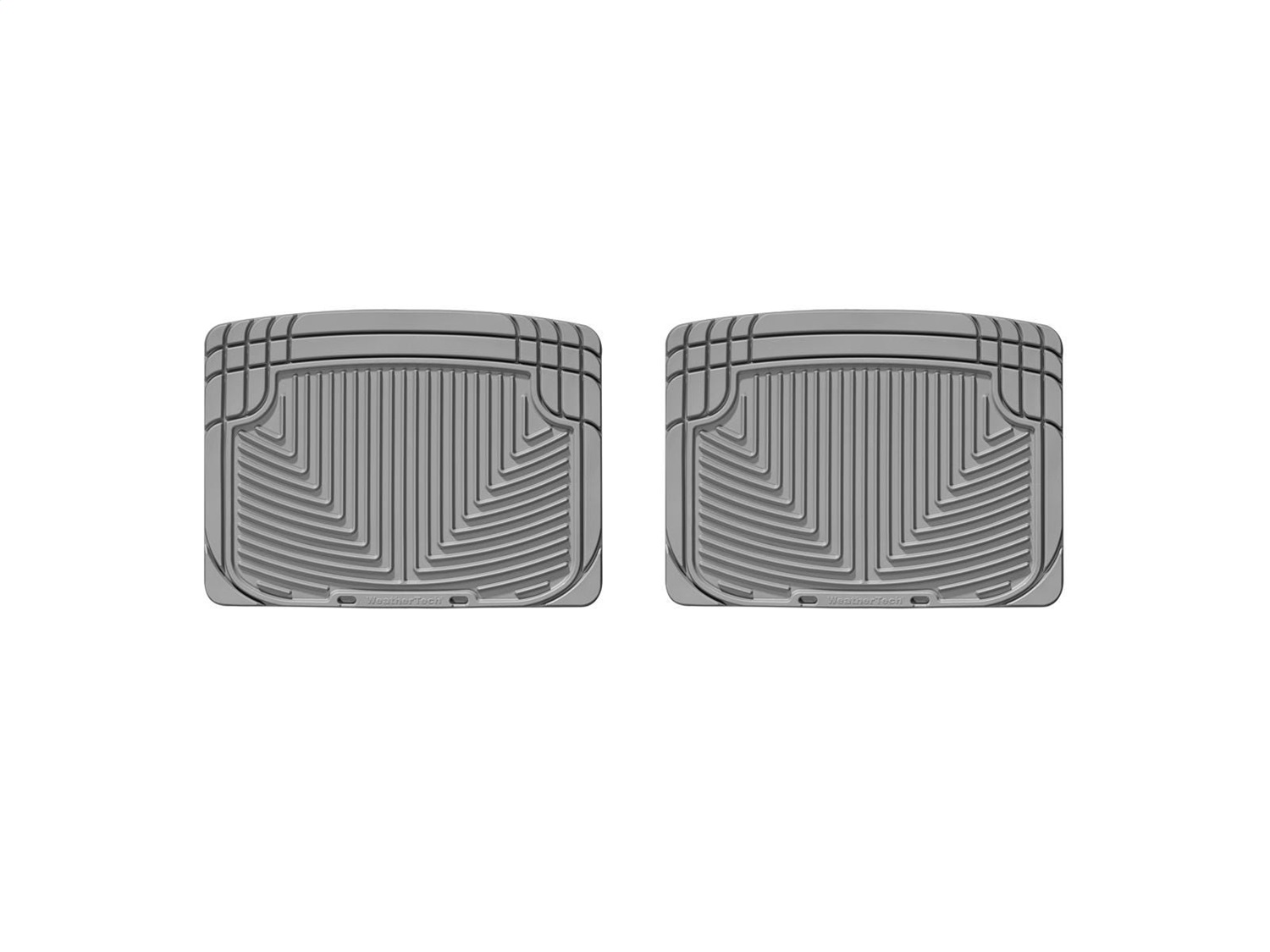 WeatherTech All Weather Floor Mats; Gray; Rear W20GR thumbnail 1