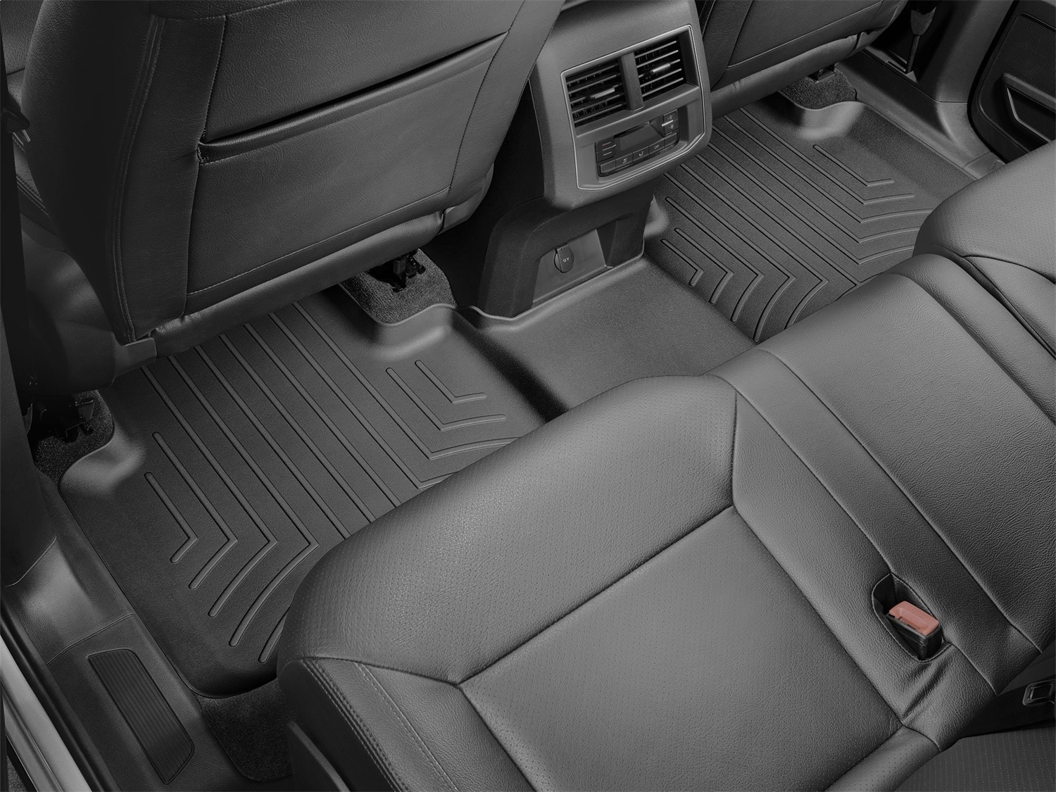 WeatherTech FloorLinerTM DigitalFit; Black; Rear 4410844 thumbnail 1