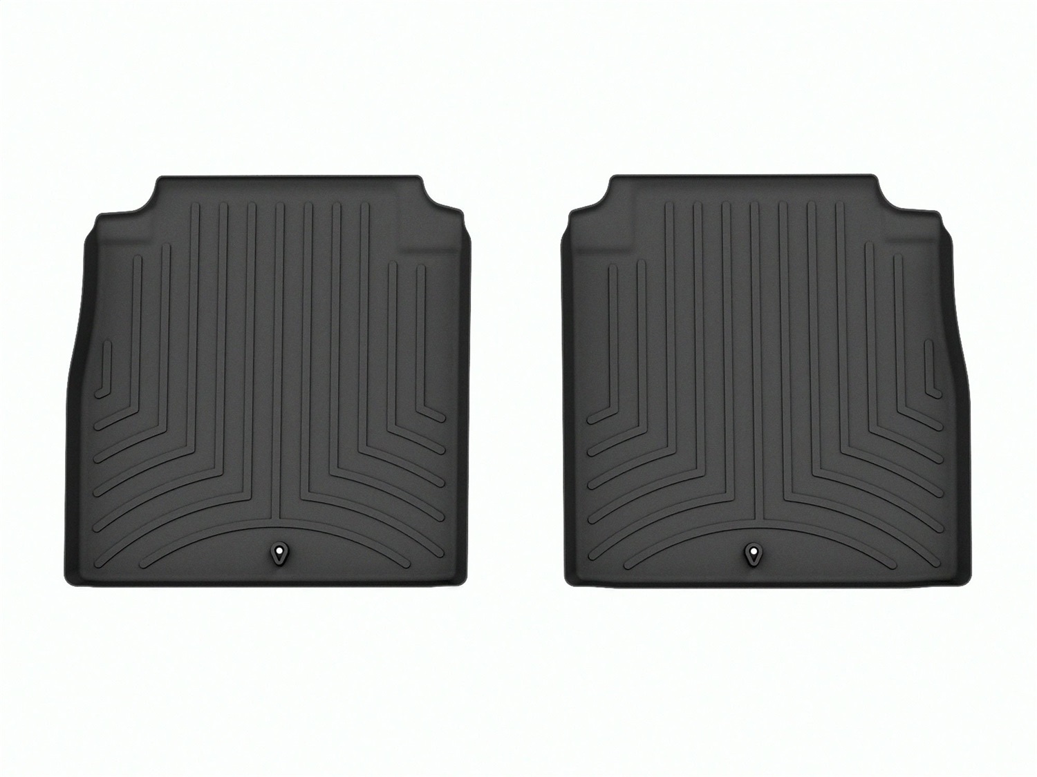 WeatherTech FloorLinerTM DigitalFit; Black; Rear 4416593 thumbnail 0