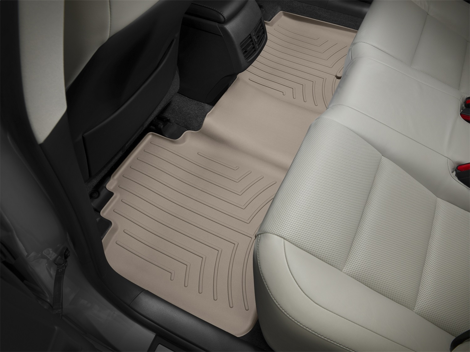 WeatherTech FloorLinerTM DigitalFit; Tan; Rear 454763 thumbnail 1