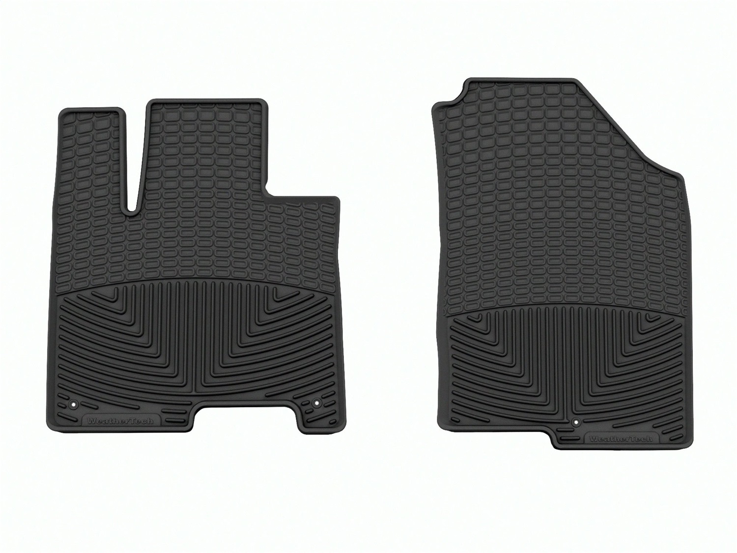 WeatherTech All Weather Floor Mats; Black; Front W626 thumbnail 0