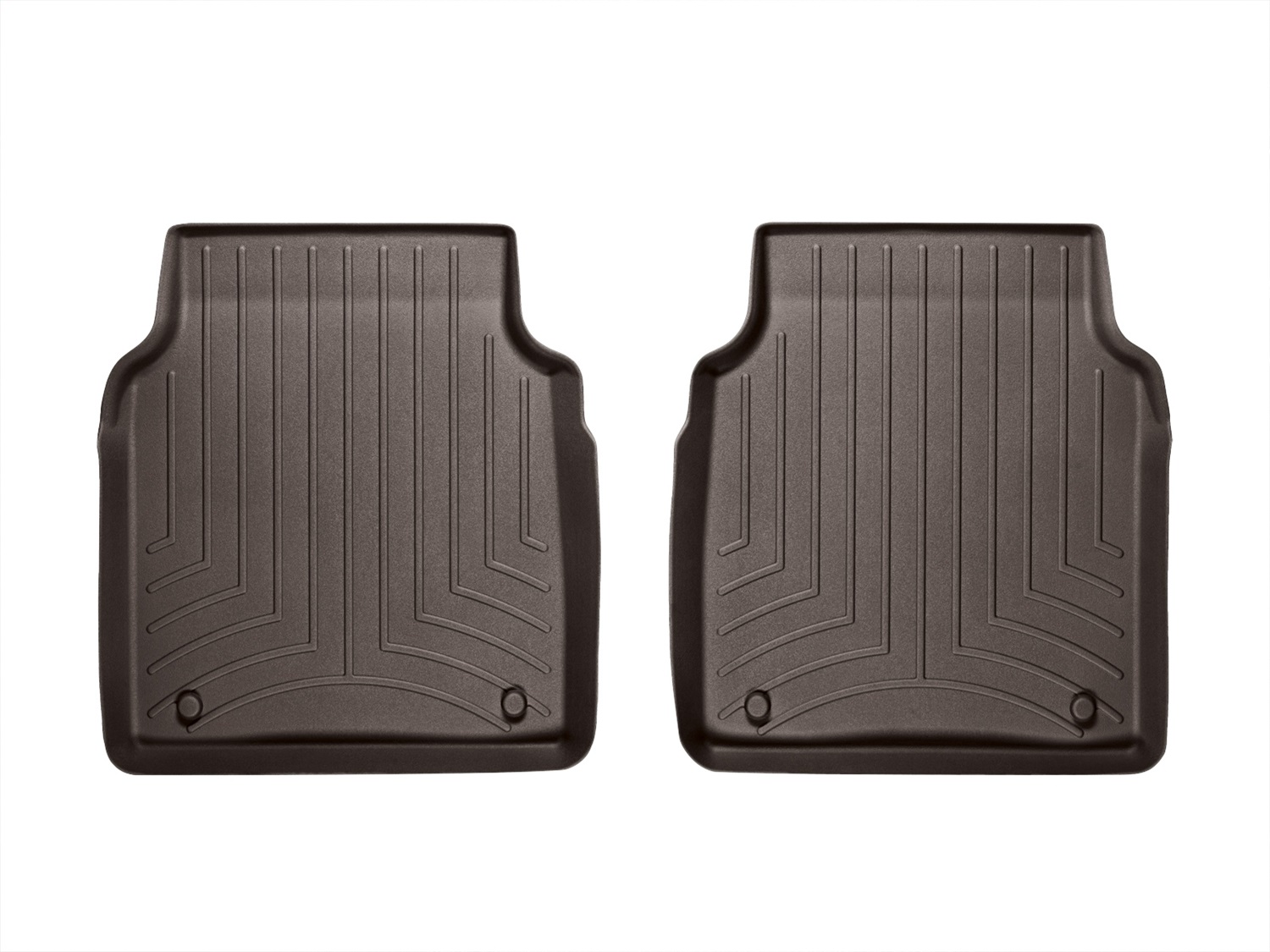 WeatherTech FloorLinerTM DigitalFit; Cocoa; Rear; 2 Piece 474202 thumbnail 0