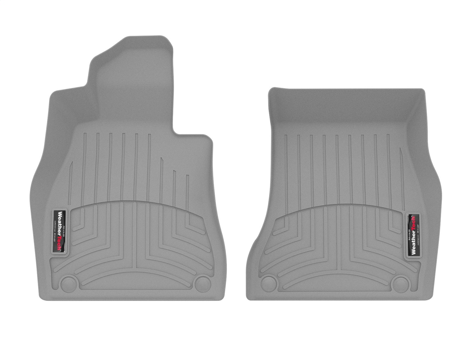 WeatherTech FloorLinerTM DigitalFit; Gray; Front 4617011 thumbnail 0