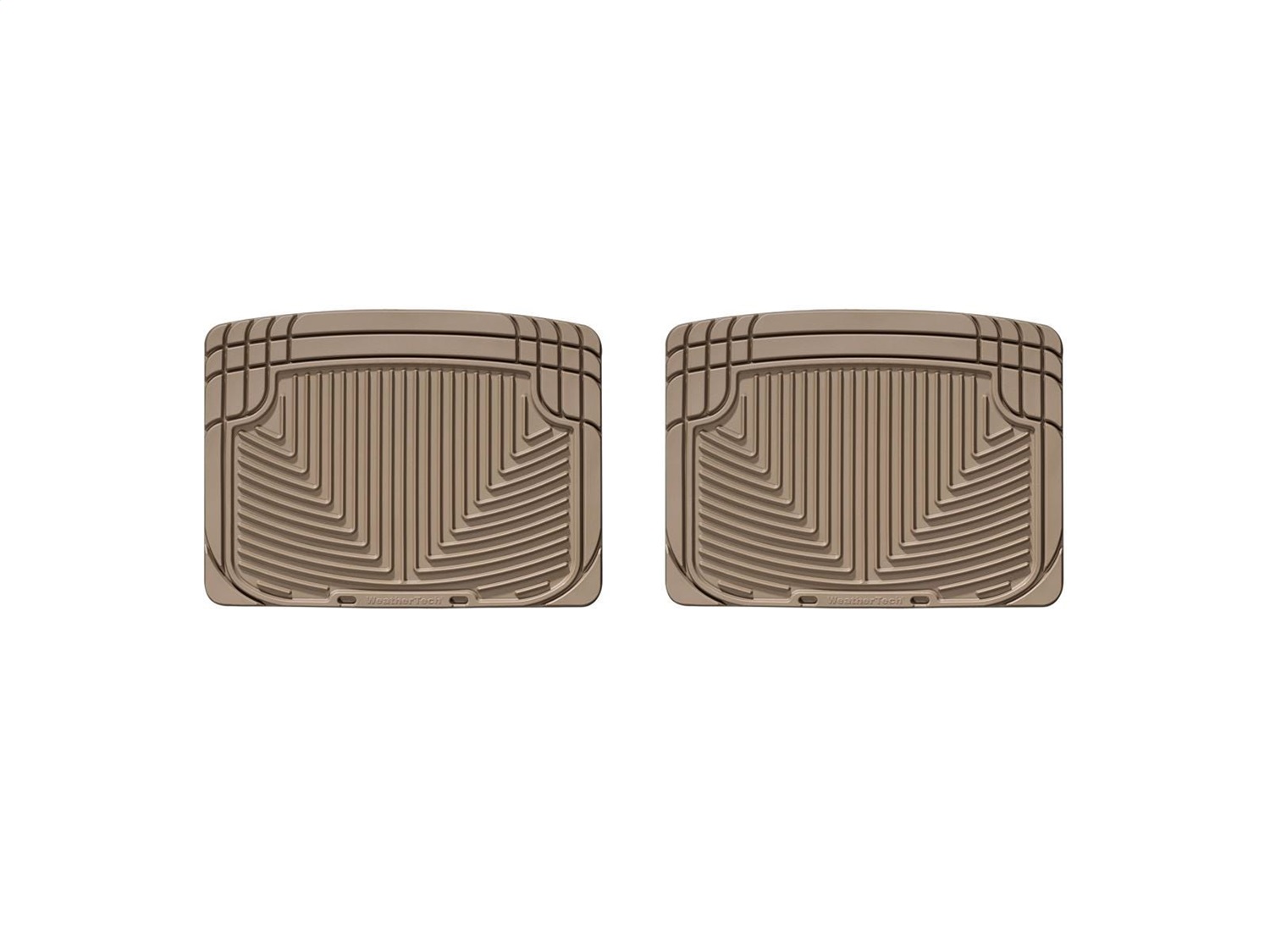 WeatherTech All Weather Floor Mats; Tan; Rear W20TN thumbnail 1