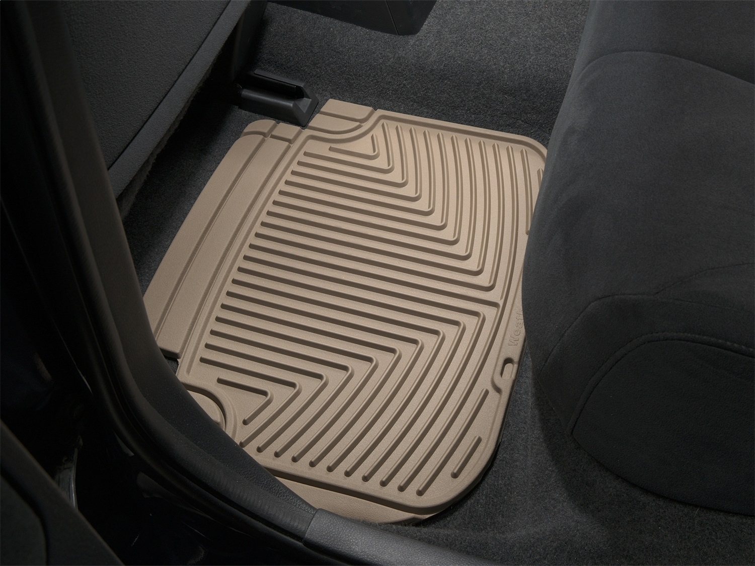 WeatherTech All Weather Floor Mats; Tan; Rear W20TN thumbnail 0