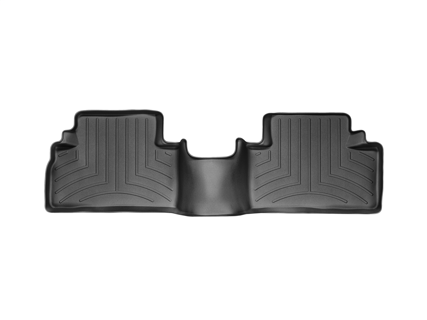 WeatherTech FloorLinerTM DigitalFit; Black; Rear 441222 thumbnail 1
