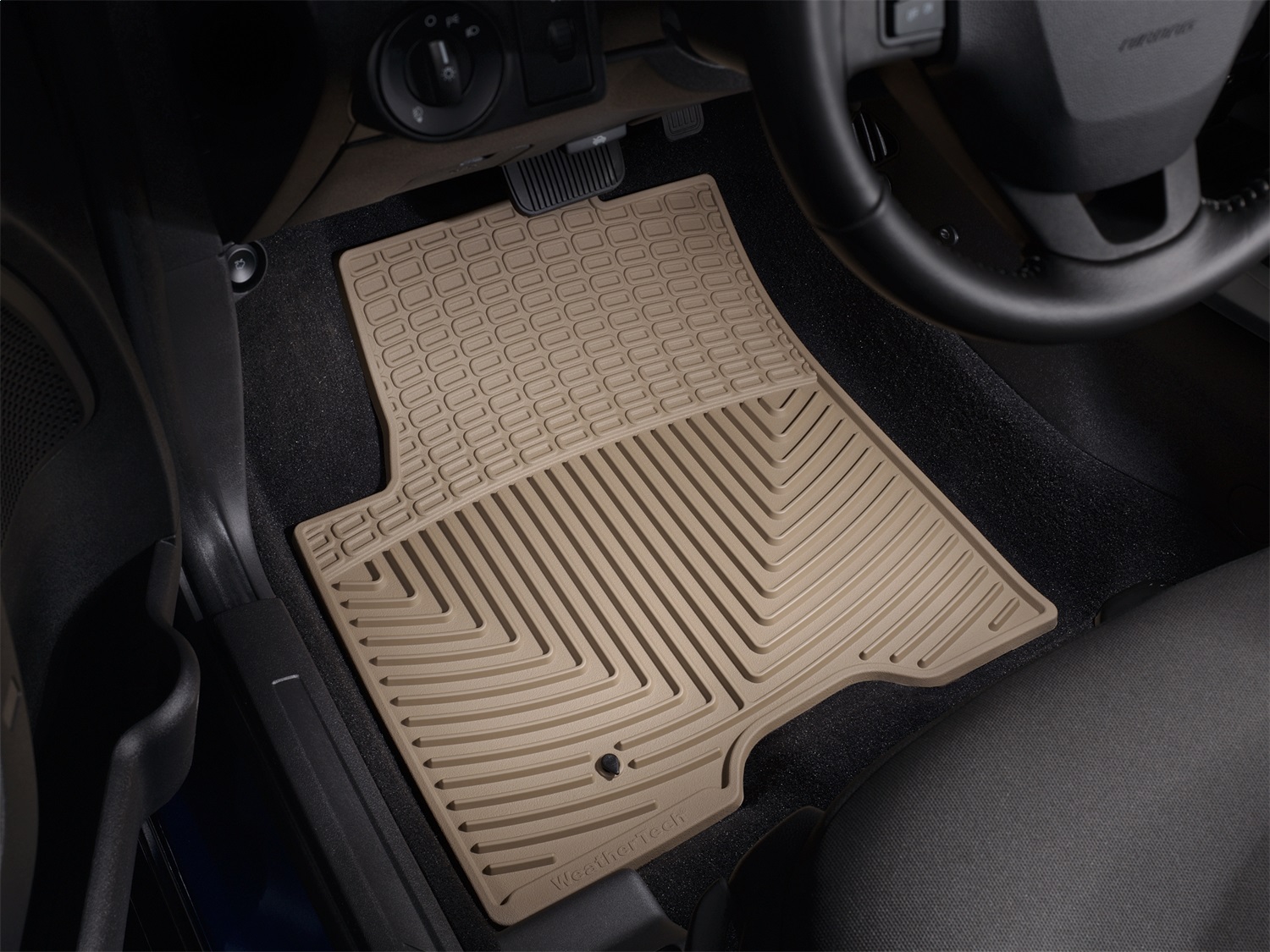 WeatherTech All Weather Floor Mats; Tan; Front W98TN thumbnail 1
