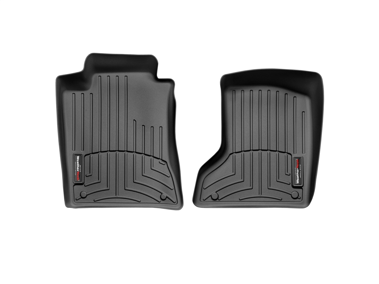 WeatherTech FloorLinerTM DigitalFit; Black; Front 440881 thumbnail 1